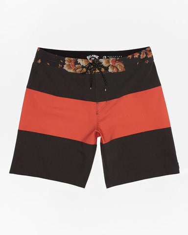 Billabong Mens Washed Red Tribong Boardshort