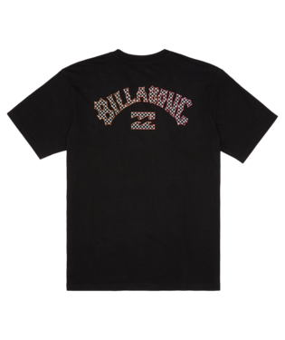 Billabong Mens Black Arch Fill SS Tshirt