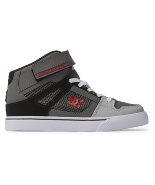 DC Boys Red/Heather Grey Pure High Top EV Shoe