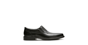 Clark Mens Bolton Free II Black Shoe