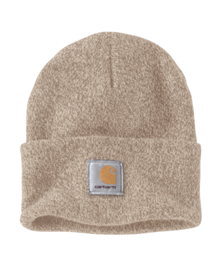 Carhartt Flaxseed/Oat Milk Knit Cuffed Beanie