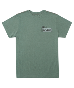 RVCA Mens Jade Palm Set SS Tshirt