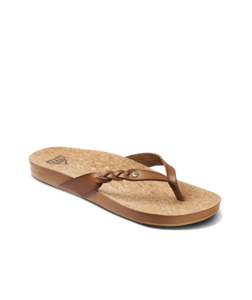 Reef Ladies Coffee Cushion Court Twist Sandal