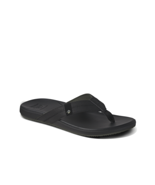 Reef Mens Black Cushion Phantom 2.0 Sandal