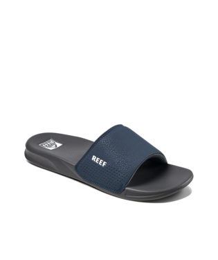 Reef Mens Navy/White One Slide