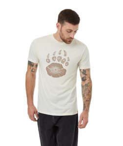 Ten Tree Mens Vintage White/Fossil Bear Claw Tshirt