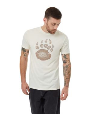 Ten Tree Mens Vintage White/Fossil Bear Claw Tshirt