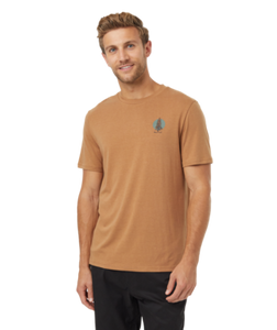 Ten Tree Mens Camel/Duck Green Douglas Fir Tshirt