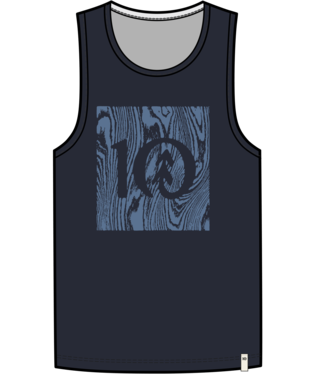 Ten Tree Mens Midnight Blue/Canyon Blue Woodblock Ten Tank