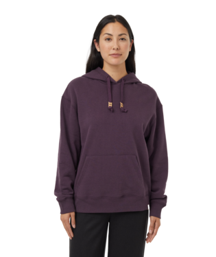 Ten Tree Ladies Midnight Plum Treefleece Relaxed Hoodie