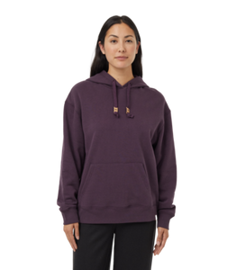 Ten Tree Ladies Midnight Plum Treefleece Relaxed Hoodie