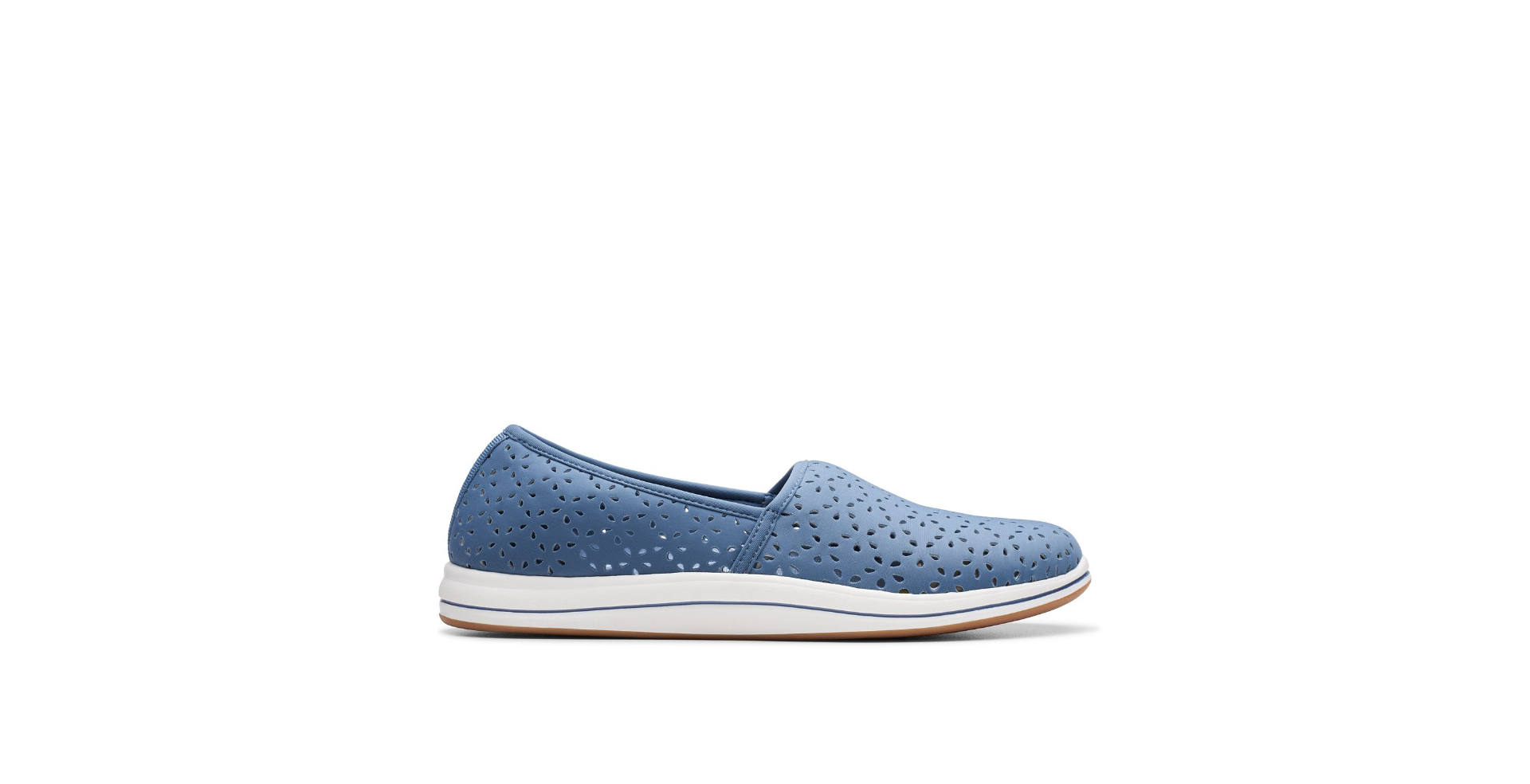 Clarks Ladies Blue Breeze Emily Shoe