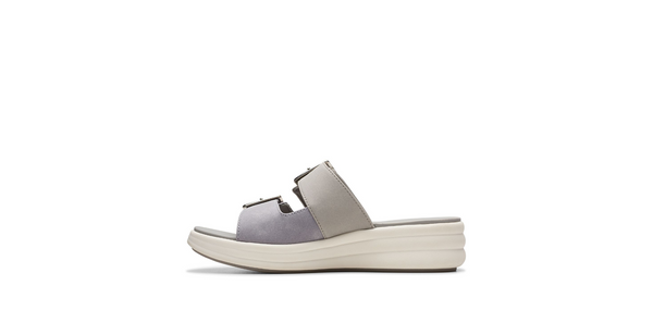 Clarks Ladies Lilac Combi Drift Buckle Sandal