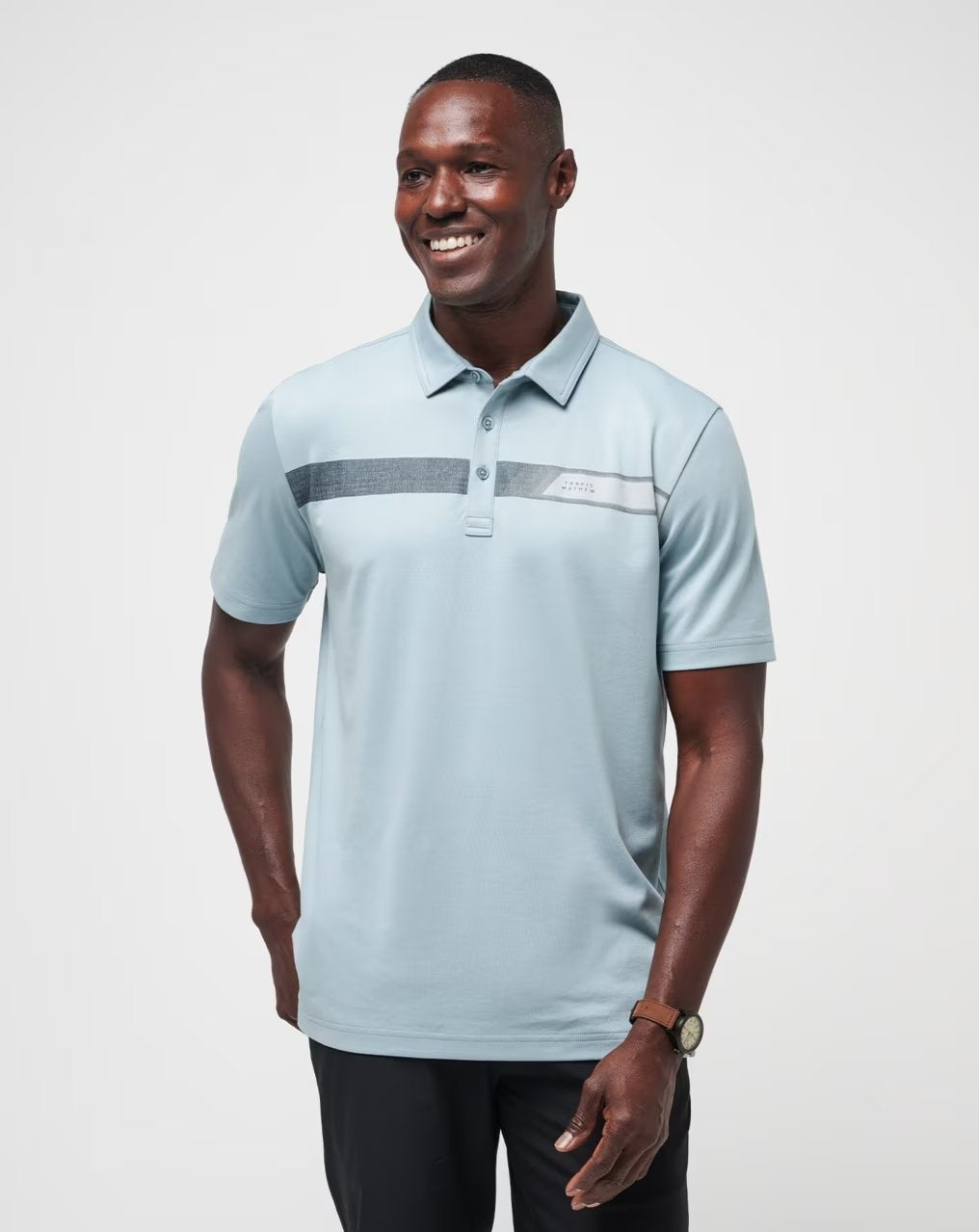 Travis Mathew Mens Arona Dropping In Polo