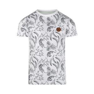 Koko Noko Boys White Tiger Tshirt