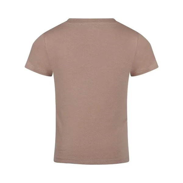 Koko Noko Girls Light Brown Tie Tshirt