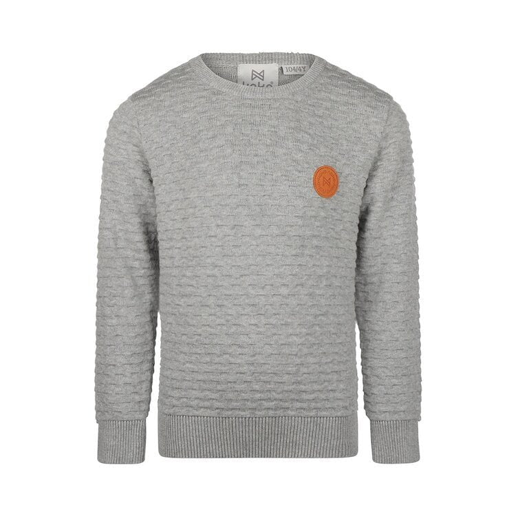 Koko Noko Boys Light Grey Crewneck Sweater