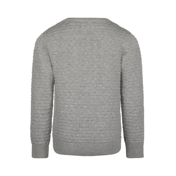 Koko Noko Boys Light Grey Crewneck Sweater