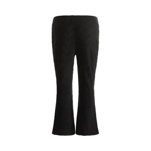 Koko Noko Girls Black Flared Trousers