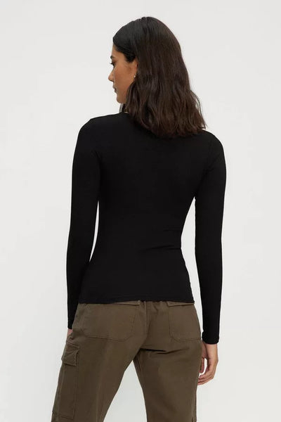 Kuwalla Tee Ladies Empire Long Sleeve Top