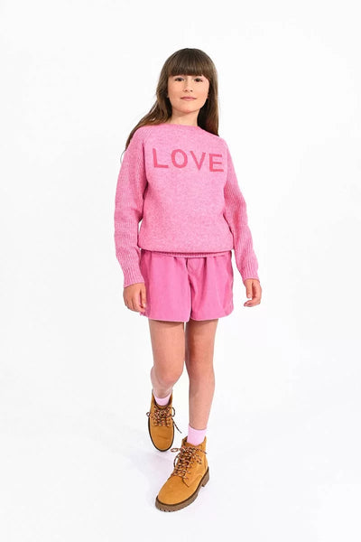 Molly Bracken Girls Love Message Sweater