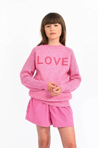 Molly Bracken Girls Love Message Sweater