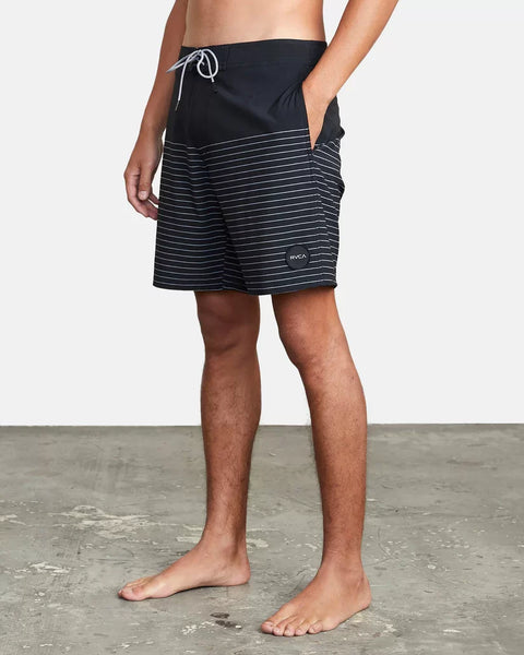 RVCA Mens Black Curren Trunk Boardshort