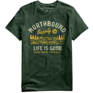 Northbound Supply Co. Life Is Good Tshirt