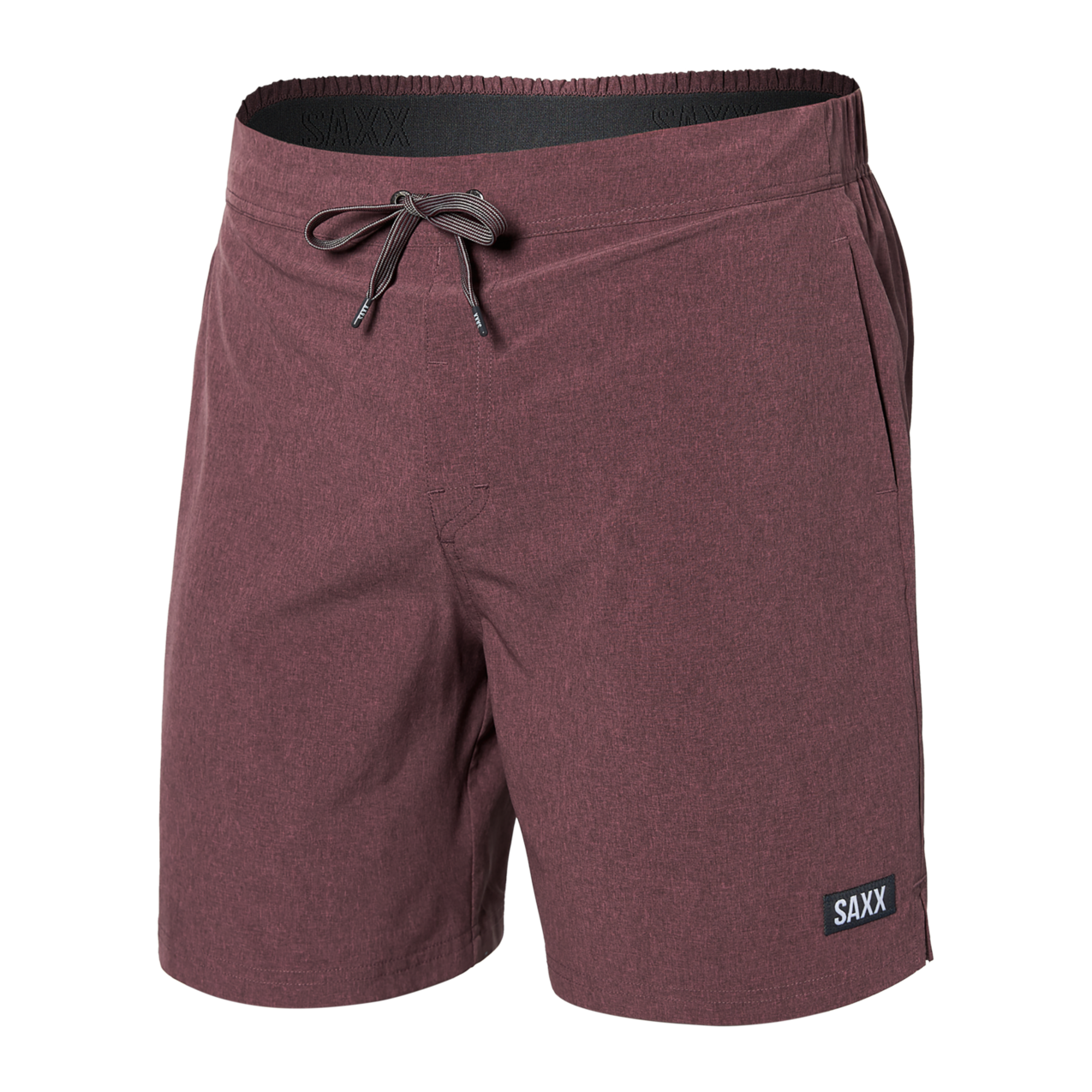 Saxx Men's Sport 2 Life 2 In 1 7" Sunset Red Heather Athletic short