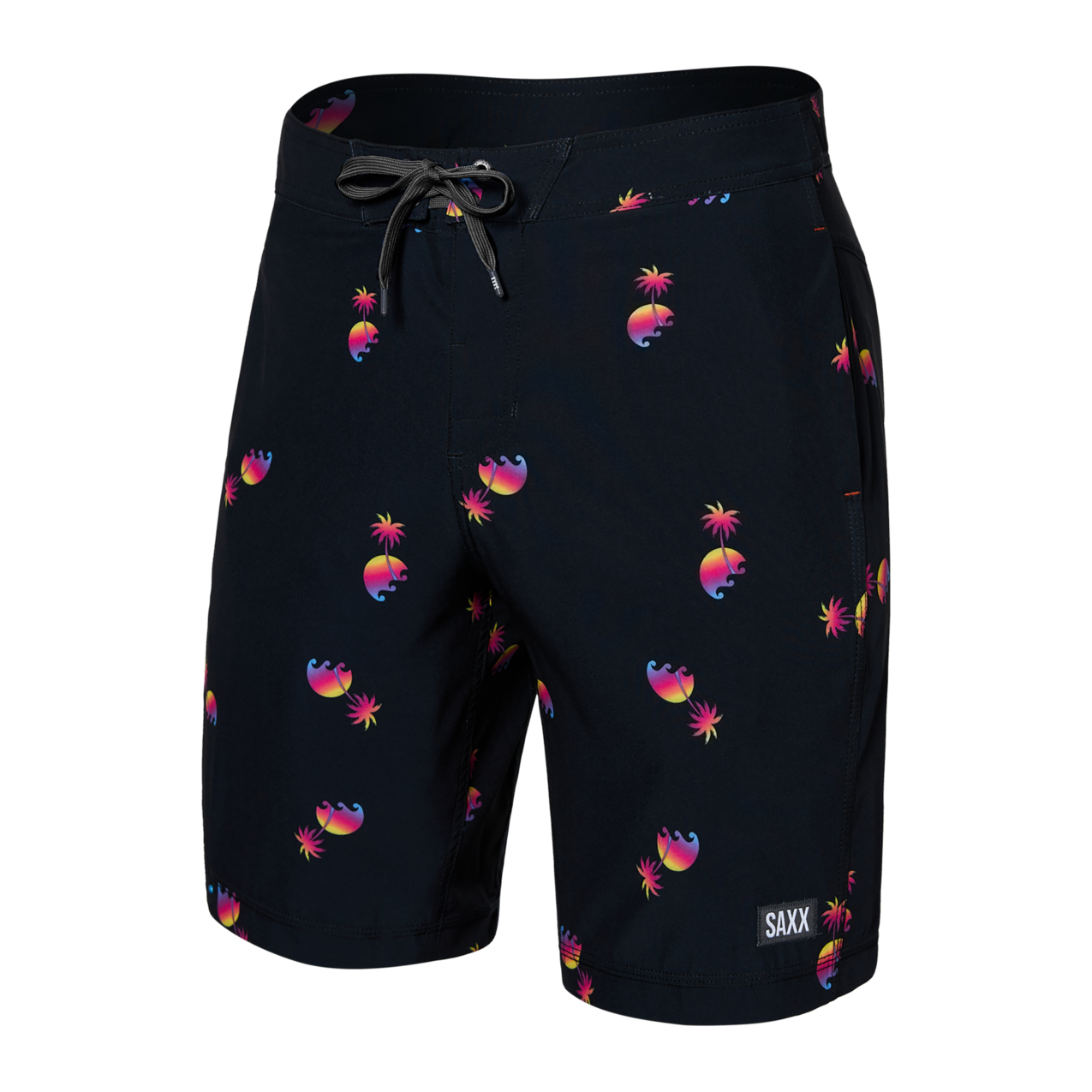 Saxx Men's Betawave 2 in 1 Boardie 19" Sunset Waves