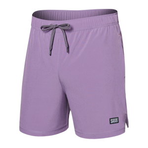 Saxx Men's Oh Buoy 2 in 1 Volley 5" Purple Haze