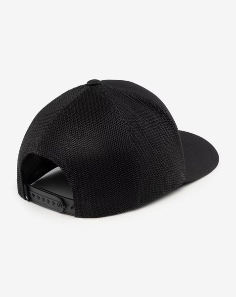 Travis Mathew Mens Black The Patch Floral Hat