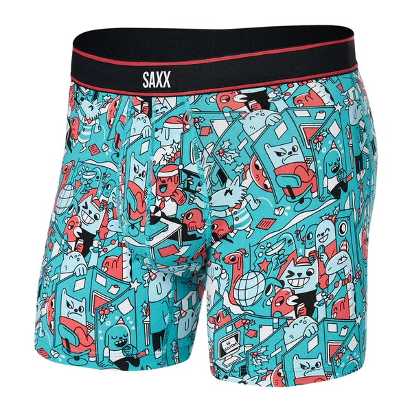 Saxx Mens Daytripper Holiday Office Party Boxer Brief