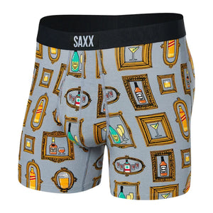 Saxx Men's Ultra Gallery Wall Tradewinds Boxer Brief