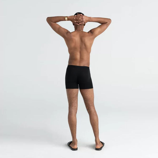 Saxx Mens Vibe Super Soft Boxer Brief Black/Black