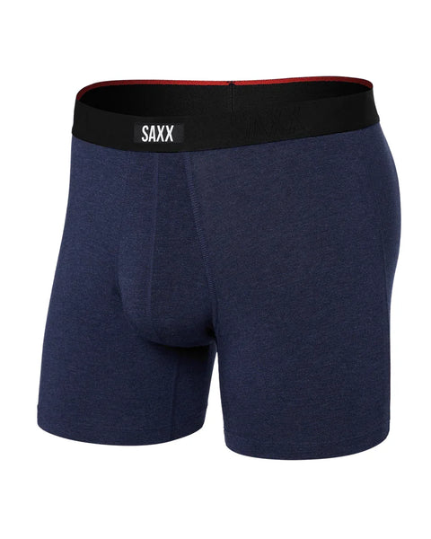 Saxx Mens Astro Blue Heather Vibe Xtra Super Soft Boxer Brief