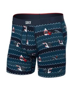 Saxx Mens Get Sharky-Hurricane Vibe Xtra Super Soft Boxer Brief