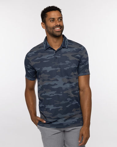 Travis Mathew Mens Beachside Stealth Polo