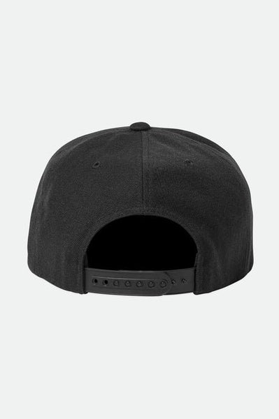 Brixton Mens Black Oath III Snapback