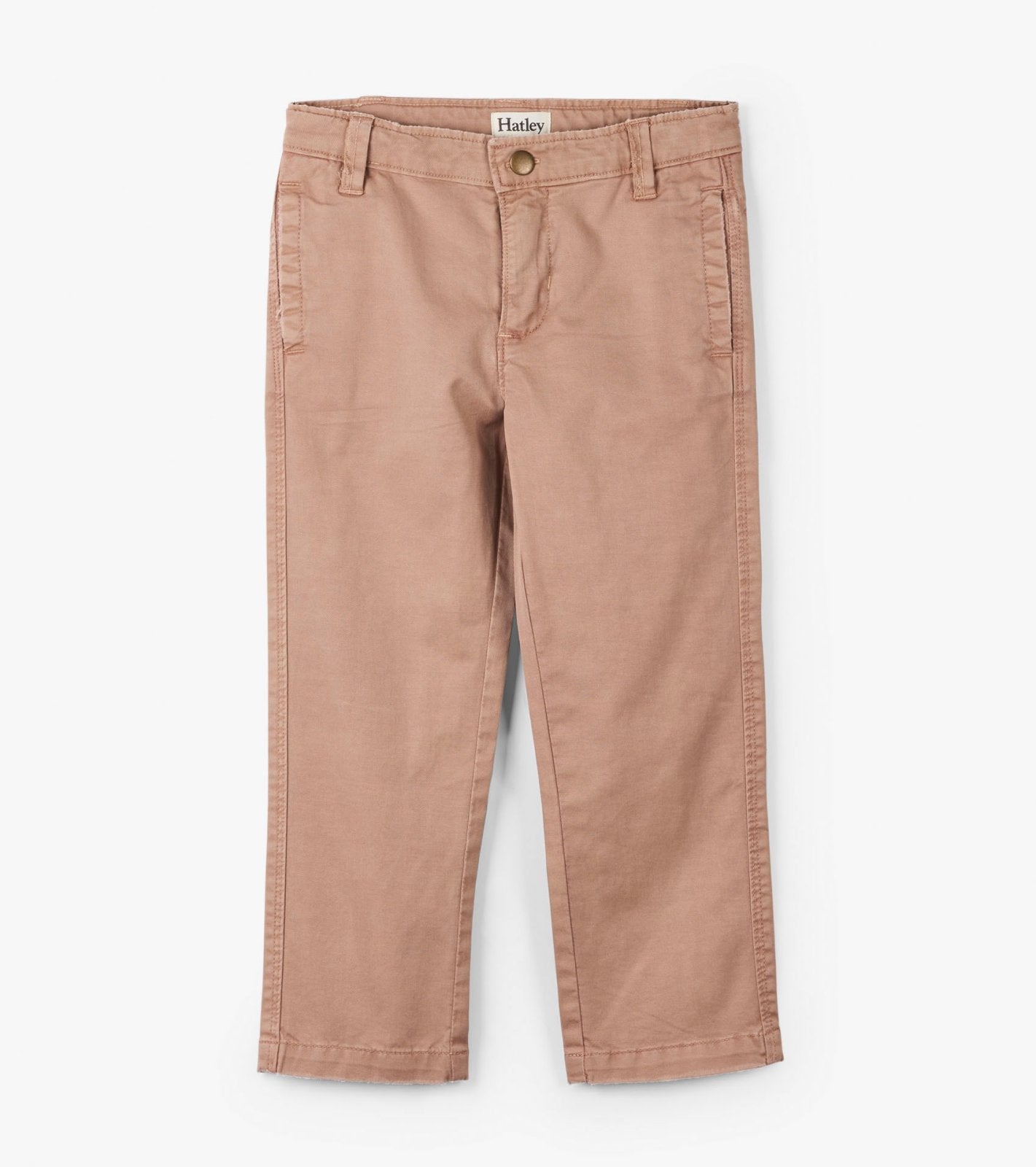 Hatley Boys Thatched Khaki Twill Pant