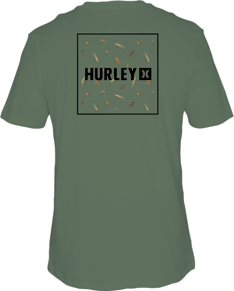 Hurley Mens Malverde Everyday Four Corners SS Tshirt