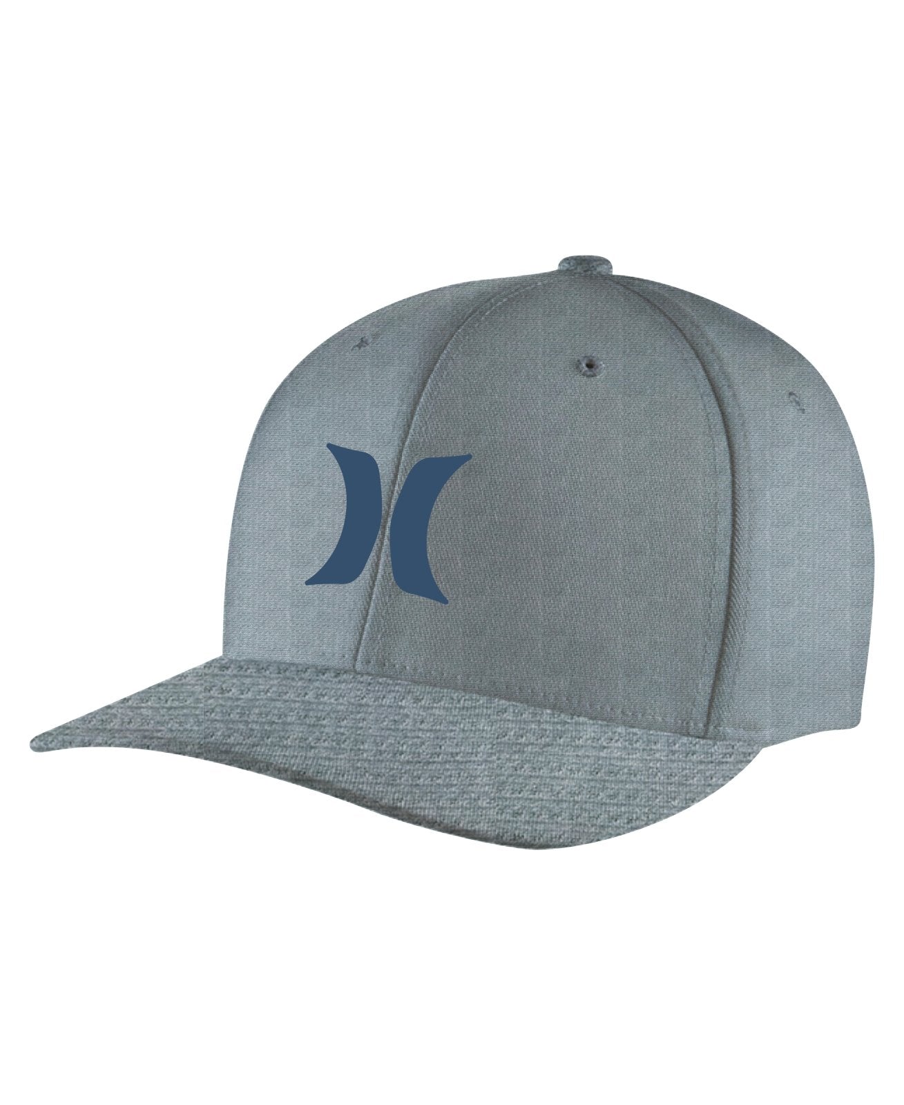 Hurley Mens Grey Heather H2O Dro Prismo Flexfit Hat