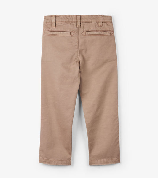 Hatley Boys Thatched Khaki Twill Pant