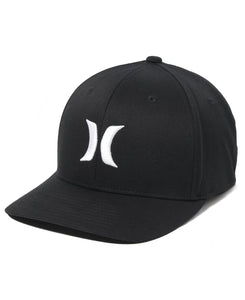 Hurley Mens Black One and Only Flexfit Hat