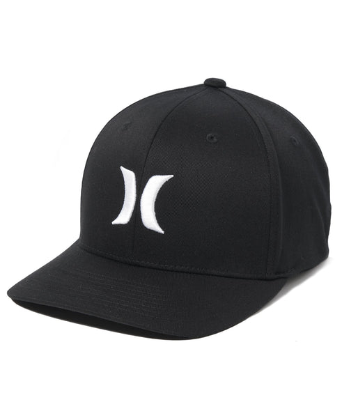 Hurley Mens Black One and Only Flexfit Hat