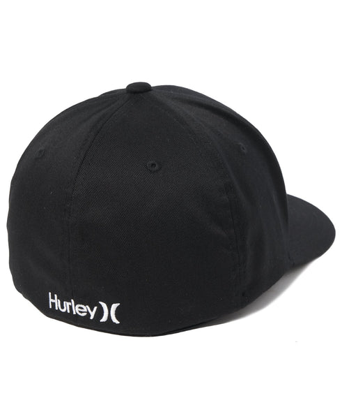 Hurley Mens Black One and Only Flexfit Hat