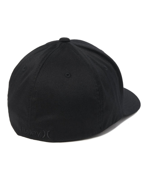 Hurley Mens Black/Black One and Only Flexfit Hat