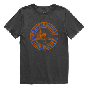 Northbound Supply Co. Charcoal Heather Camp Northbound Tshirt