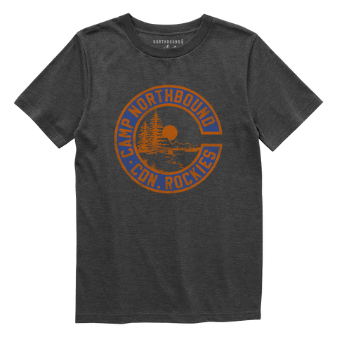 Northbound Supply Co. Charcoal Heather Camp Northbound Tshirt