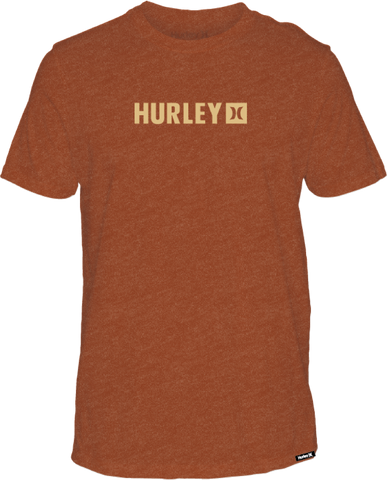 Hurley Mens Brickyard Heather Everyday The Box SS Tshirt